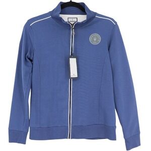 Maserati 100th Anniversary 1914 Men's Blue Full Zip Track Jacket Size L NWT